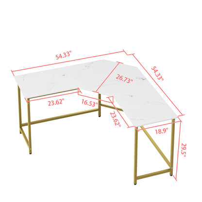 L-Shaped Computer Desk Corner Desk for Home Office