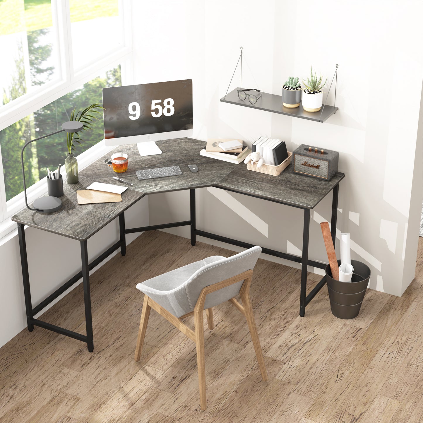 L-Shaped Computer Desk Corner Desk for Home Office